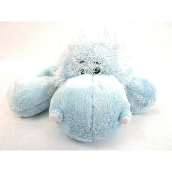 Blue Hippo Hippopotamus 8" Ganz Webkinz Shaggy Plush Stuffed HM009 No Code EUC - Picture 2 of 11